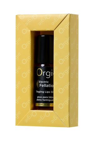 Блеск для губ с виброэффектом Orgie Sexy Vibe Electric Fellatio - 10 мл.